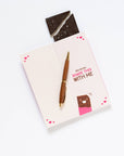 I Love You More Than Chocolate Card w Chocolate Bar Inside!