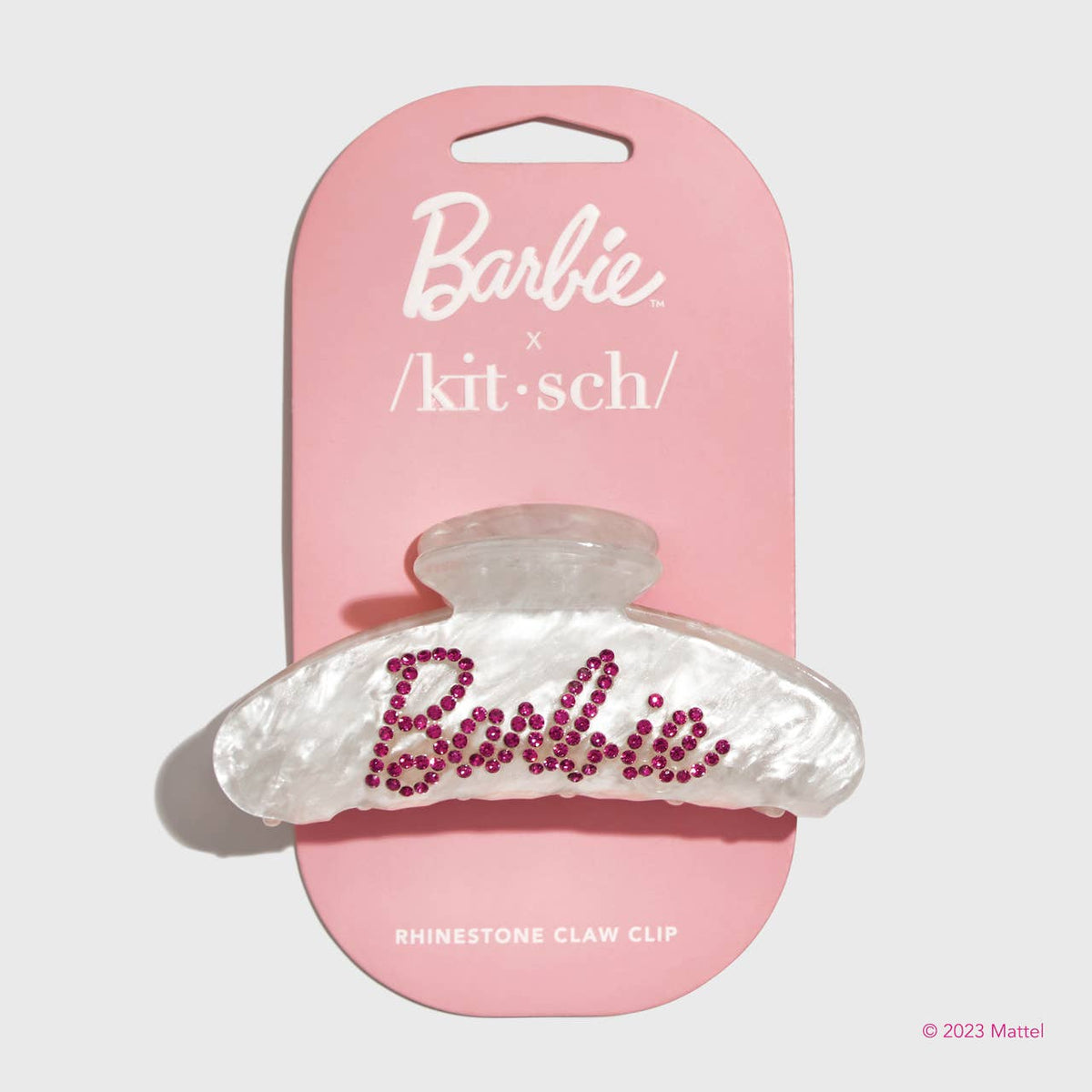 Barbie × Kitsch コラボ ヘアクリップ ３点セット Barbie X Kitsch Assorted Claw Clip Set 3pc – Ivy & Bugz