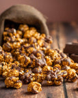 Caramel Chocolate Drizzle Gourmet Popcorn - Acrylic Gift Box