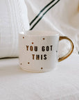 You Got This Gold Tile Coffee Mug - Home Decor & Gifts
