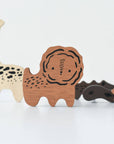 Wooden Tray Puzzle - Safari Animals - 2nd Edition