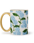 Hydrangea Porcelain Mug