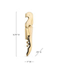 Belmont: Gold Plated Signature Corkscrew