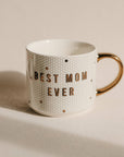 Best Mom Ever Gold Tile Coffee Mug - Gifts & Home Decor