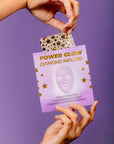 Power Glow Diamond Infused Metallic Face Sheet Mask 💎