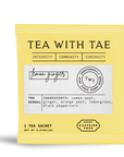 Lemon Ginger Herbal Tea - Individually Wrapped Tea Bag