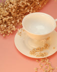 Handmade Porcelain Cup And Saucer