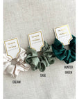 Silk Satin Soft Scrunchies - GRACE