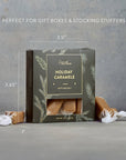 Creamy & Soft Holiday Caramels With Sea Salt (2 oz)