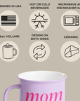Mom Life 11 oz Campfire Coffee Mug - Home Decor