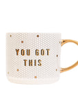 You Got This Gold Tile Coffee Mug - Home Decor & Gifts