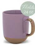 2-Tone Speckled Mug 4-Pack Purple Ceramic PRICE IS PER MUG