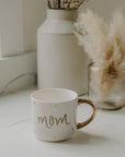 Mom Gold Tile Coffee Mug - Home Decor & Gifts