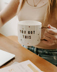 You Got This Gold Tile Coffee Mug - Home Decor & Gifts