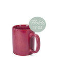 Mug 4-Pack 17oz Red Ceramic Straight Body PRICE IS PER MUG