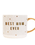 Best Mom Ever Gold Tile Coffee Mug - Gifts & Home Decor