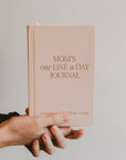 Mom's One Line A Day Leather Journal - Mother's Day Gifts