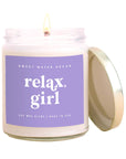 Relax, Girl 9 oz Soy Candle - Home Decor & Gifts