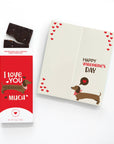 Valentine's Day Chocolate Card: "I Love You SoOoO Much"