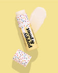 Lip Balm, Birthday Confetti Cake, Yellow