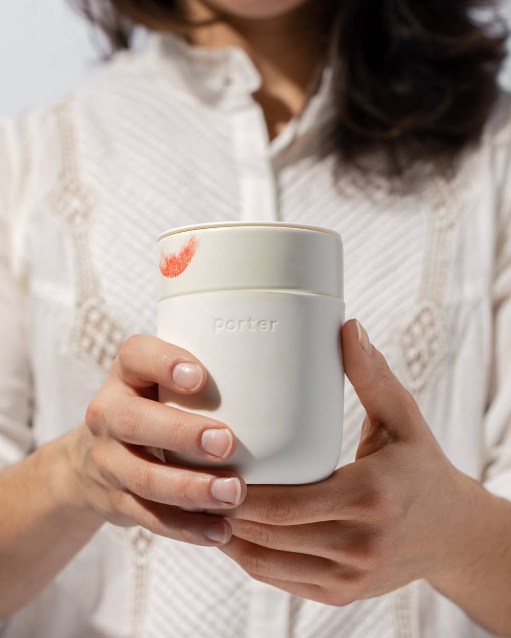 Ceramic Reusable Coffee Mug 12oz