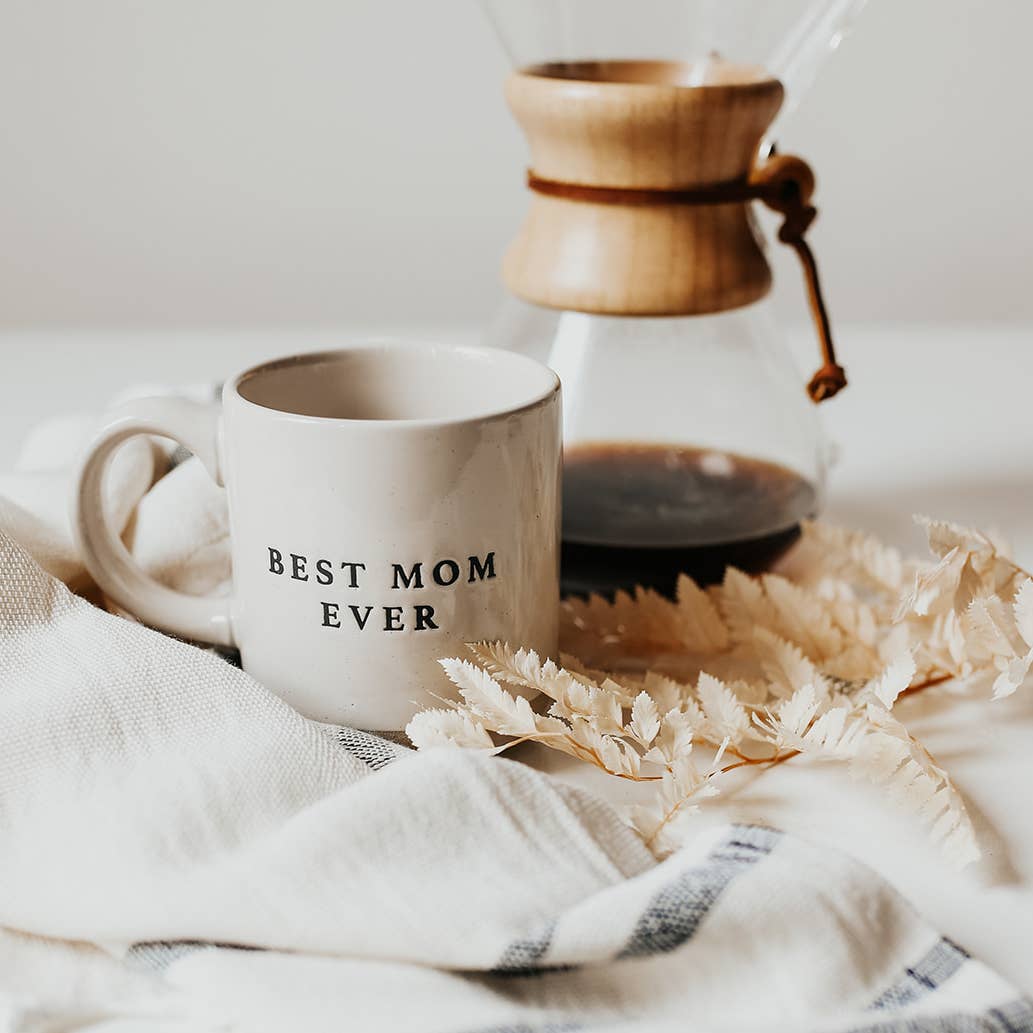 Best Mom Ever Stoneware Coffee Mug - Gifts &amp; Home Decor