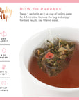 Strawberry Mint Herbal Tea  - 15 Sachets