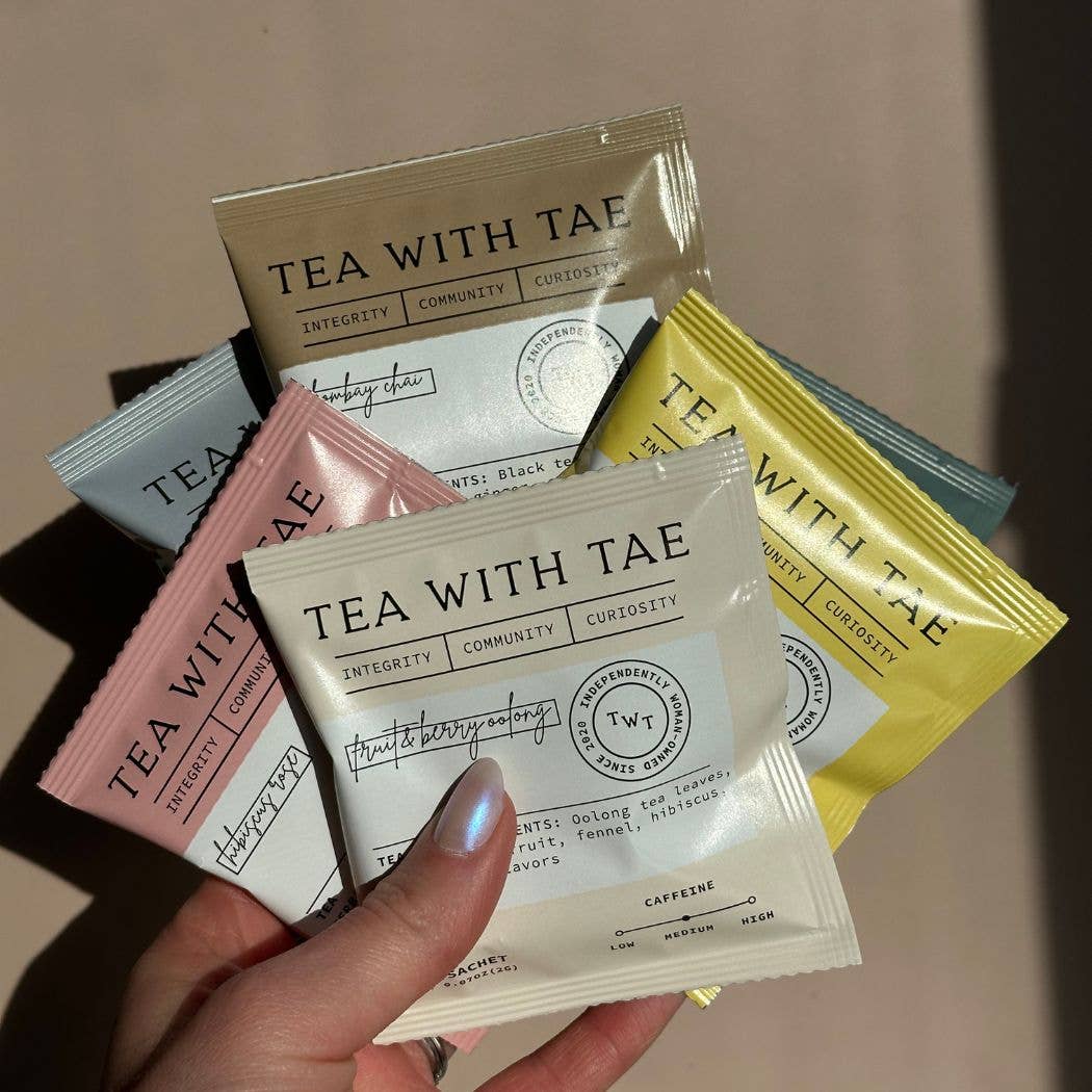 Lavender Earl Grey Black Tea - Individually Wrapped Tea Bag