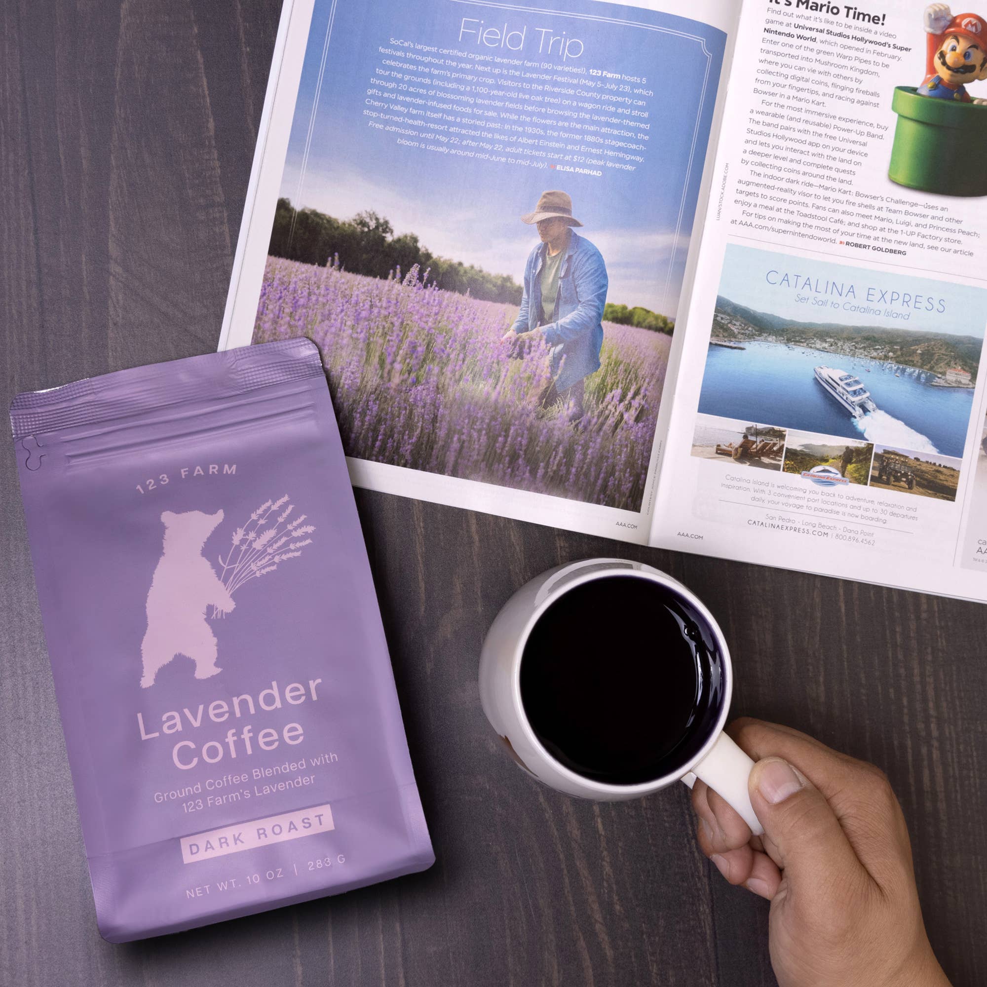 Lavender Coffee
