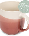 Mug 4-Pk Triple Dipped Red 14 ounce Ceramic PRICE IS PER MUG