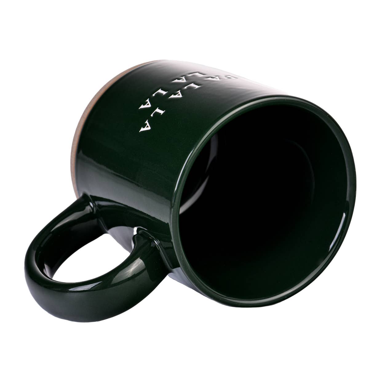 Fa La La Stoneware Coffee Mug - Christmas Decor &amp; Gift
