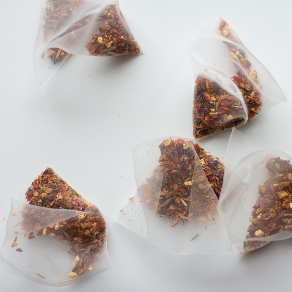 Rooibos Chai Herbal Decaf Tea - Individually Wrapped Tea Bag