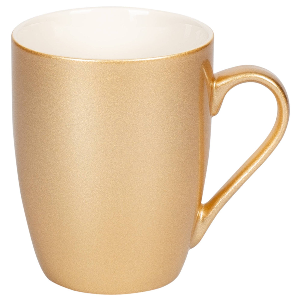 Metallic Gold Glossy Finish Coffee Mug 4-Pk PRICE IS PER MUG