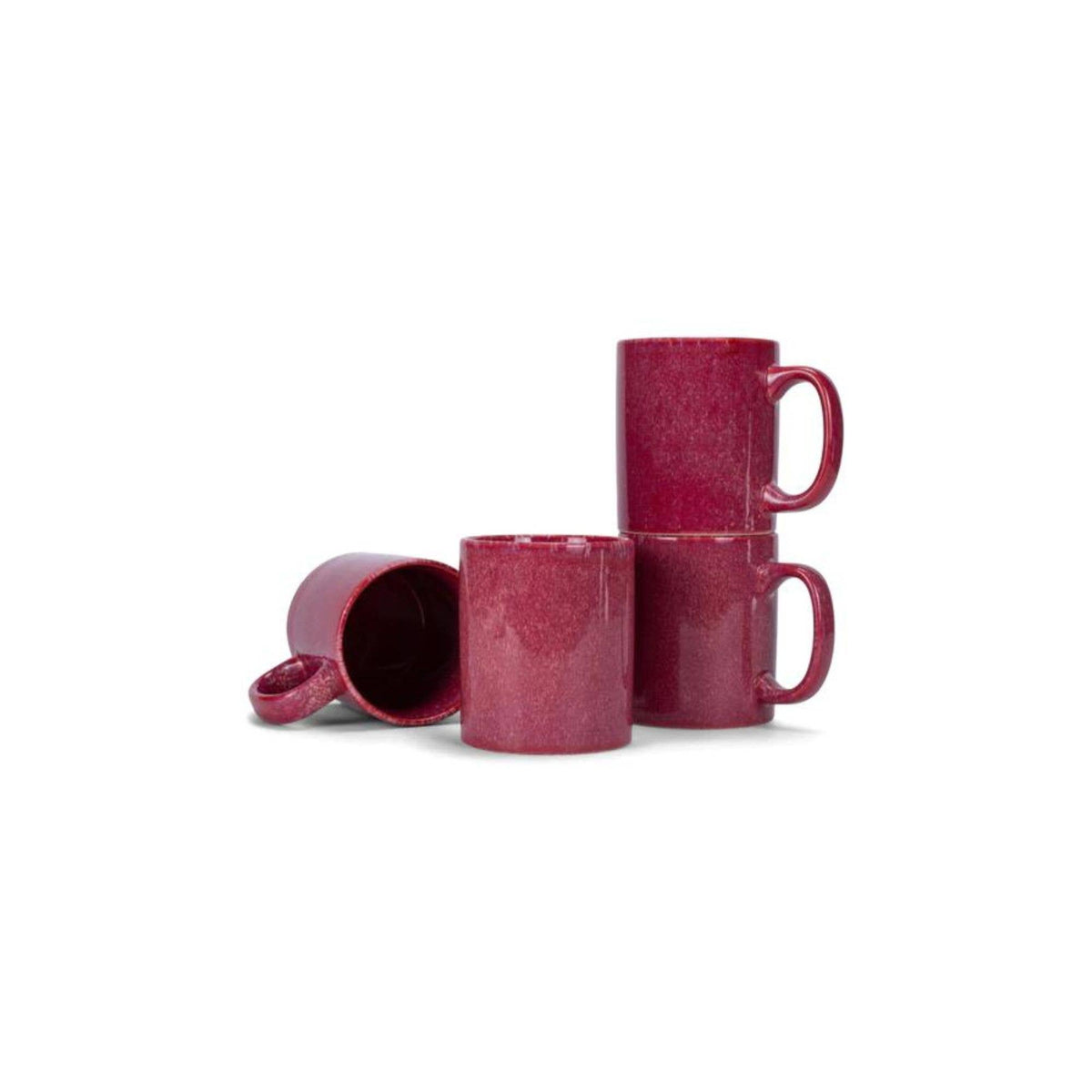 Mug 4-Pack 17oz Red Ceramic Straight Body PRICE IS PER MUG
