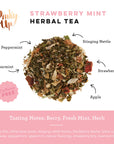 Strawberry Mint Herbal Tea  - 15 Sachets