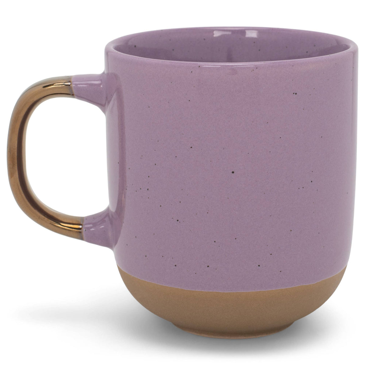 2-Tone Speckled Mug 4-Pack Purple Ceramic PRICE IS PER MUG