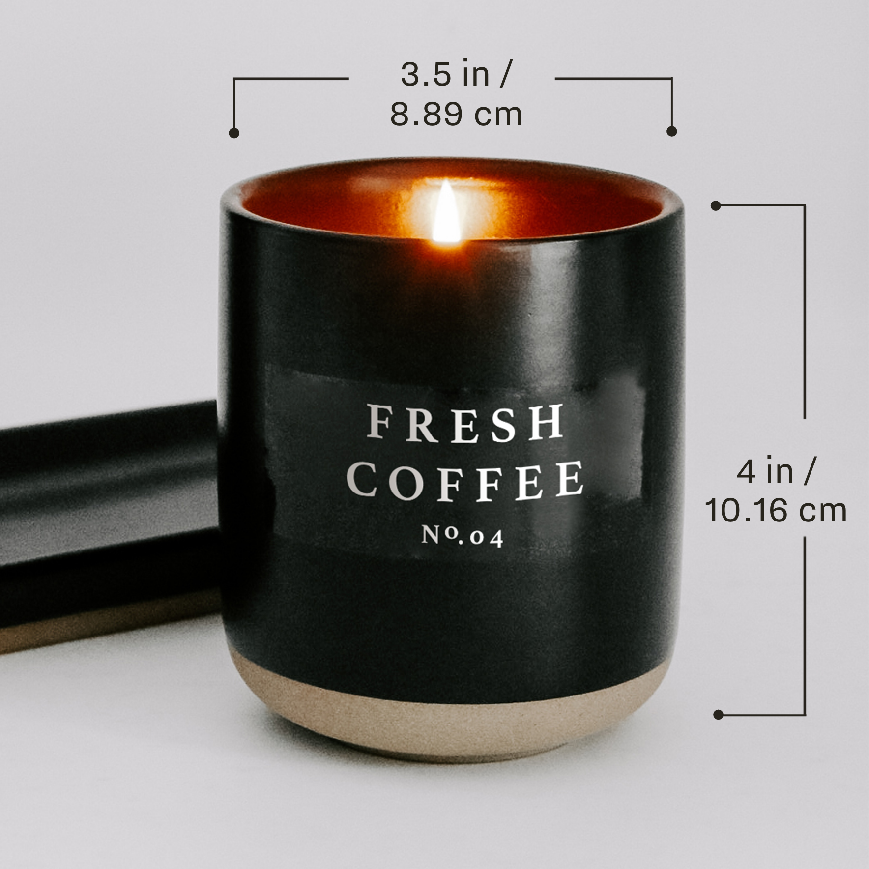 Fresh Coffee 12 oz Soy Candle - Home Decor &amp; Gifts