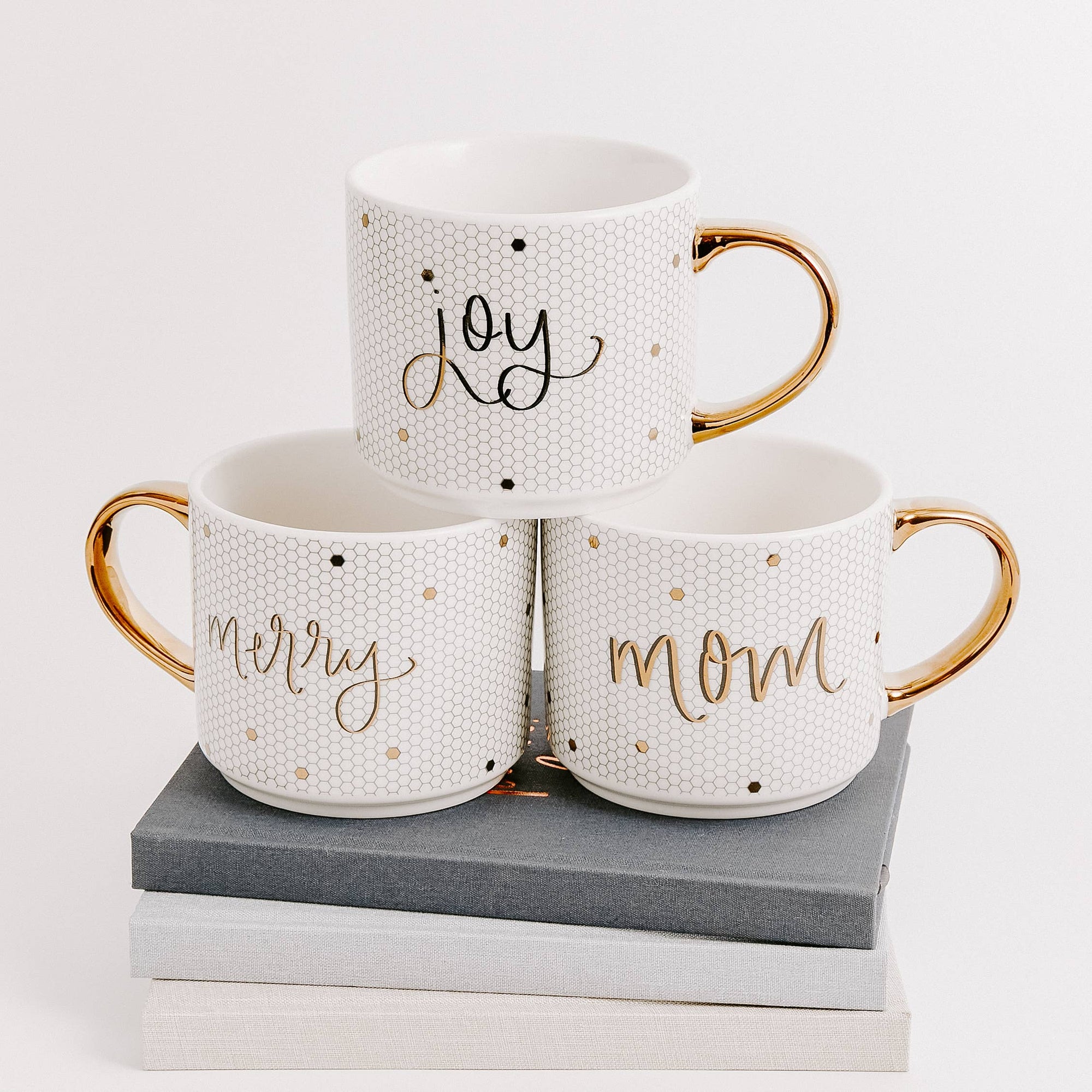 Mom Gold Tile Coffee Mug - Home Decor &amp; Gifts