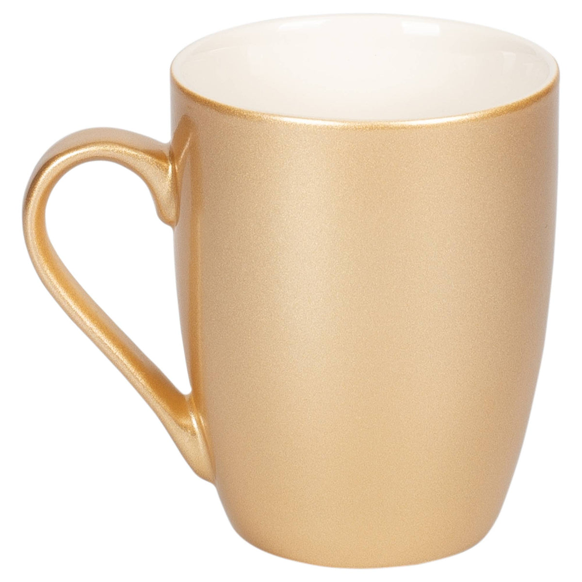 Metallic Gold Glossy Finish Coffee Mug 4-Pk PRICE IS PER MUG