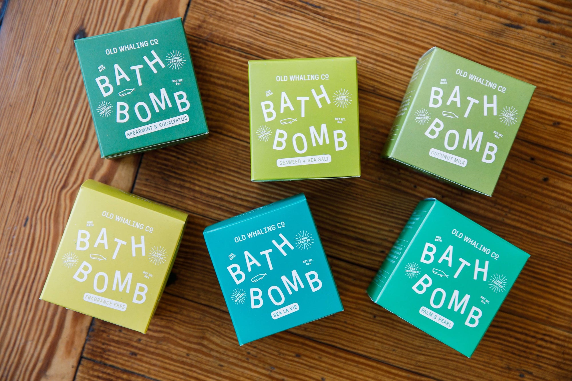 Seaweed &amp; Sea Salt Bath Bomb